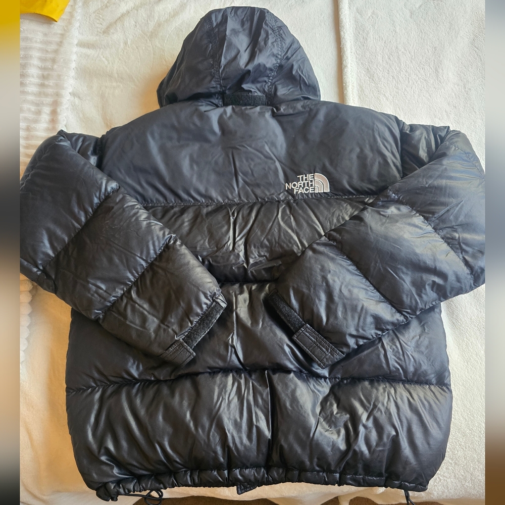 Mens Small North Face Black Nupste puffer 700 - Picture 3 of 6